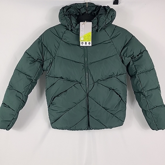 Mountain Warehouse Other - NEW Mountain Warehouse Chill Kids Green Puffer Jacket Sz 9-10 NWT